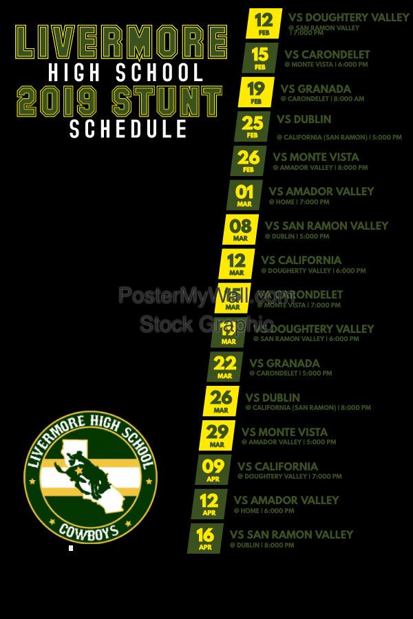 Schedule 2019 Schedule 2019